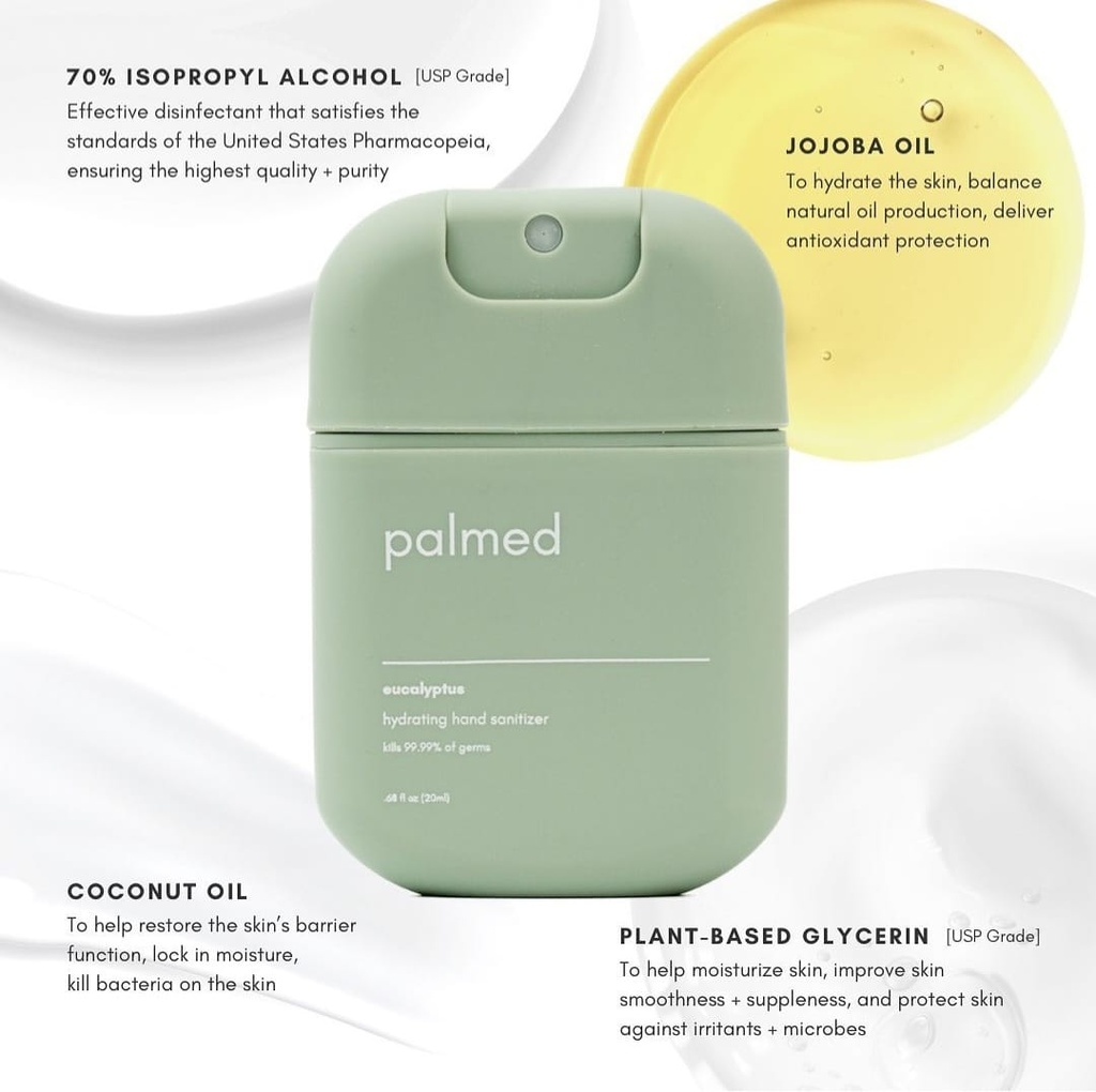 Palmed Sanitiser Eucalyptus 