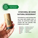 HYGR Natural Deodorant in Fresh Cooling Citrus 25g