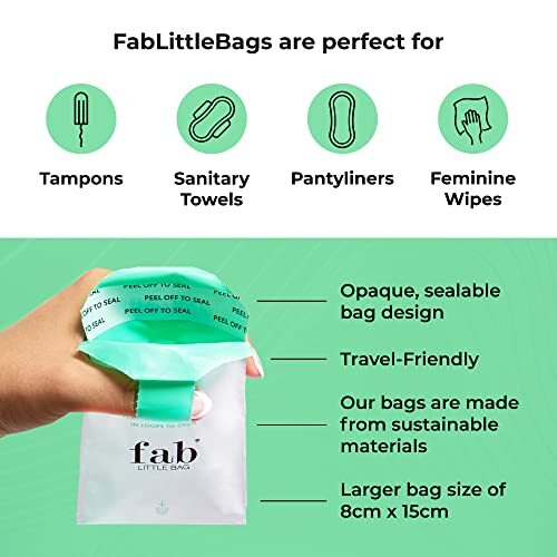 FLB Sanitary Bags - 1 Bathroom Pack