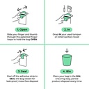 FLB Sanitary Bags - 1 Bathroom Pack