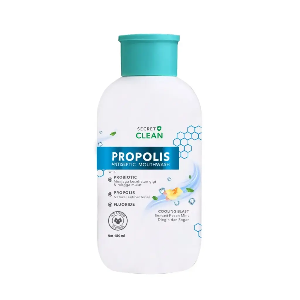 SecretClean Propolis Mouthwash- Cooling Blast (150ml)