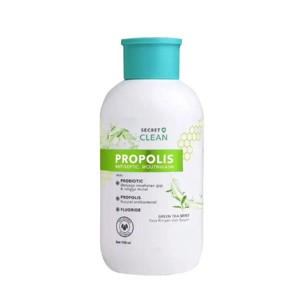 SecretClean Propolis Mouthwash- Green Tea (150ml)