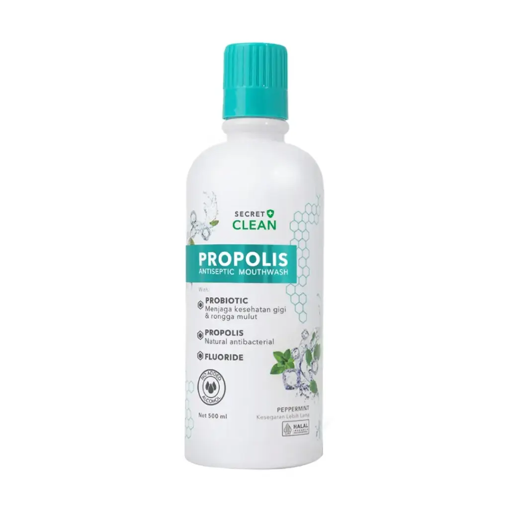 SecretClean Propolis Mouthwash- Peppermint (500ml)