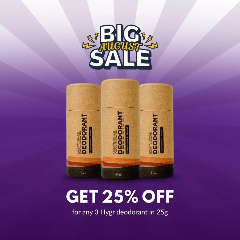 BUY 3 at 25% OFF - HYGR Deodorant 25g