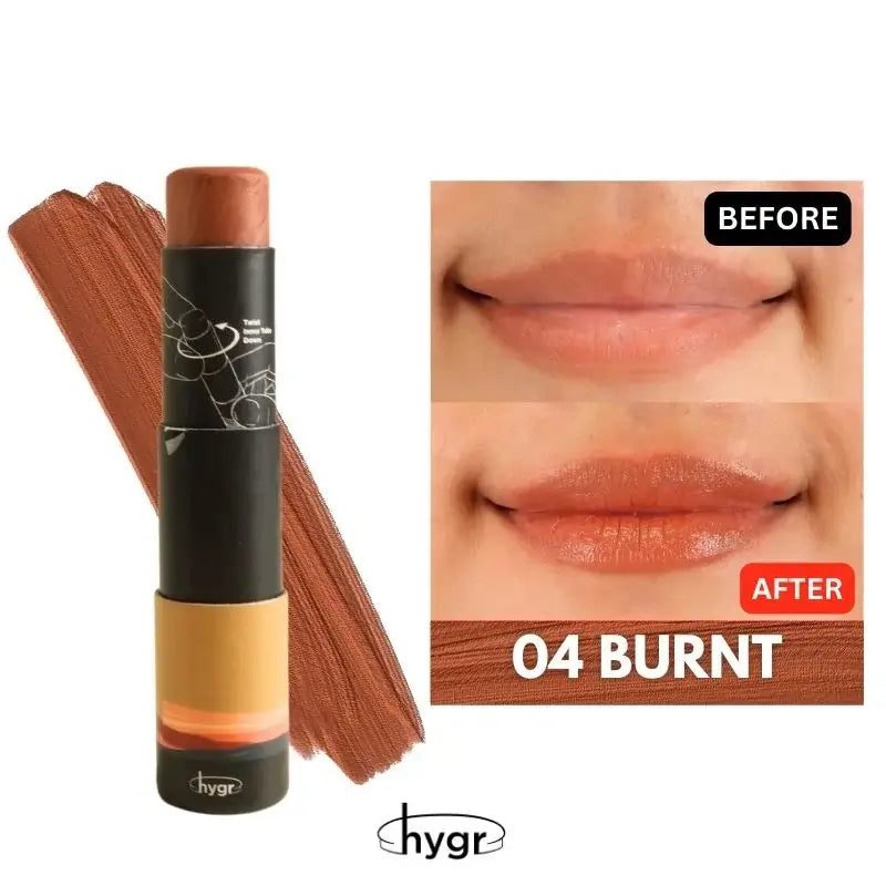 HYGR Tinted Lip Balm Burnt