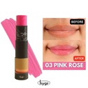 HYGR Tinted Lip balm Pink Rose