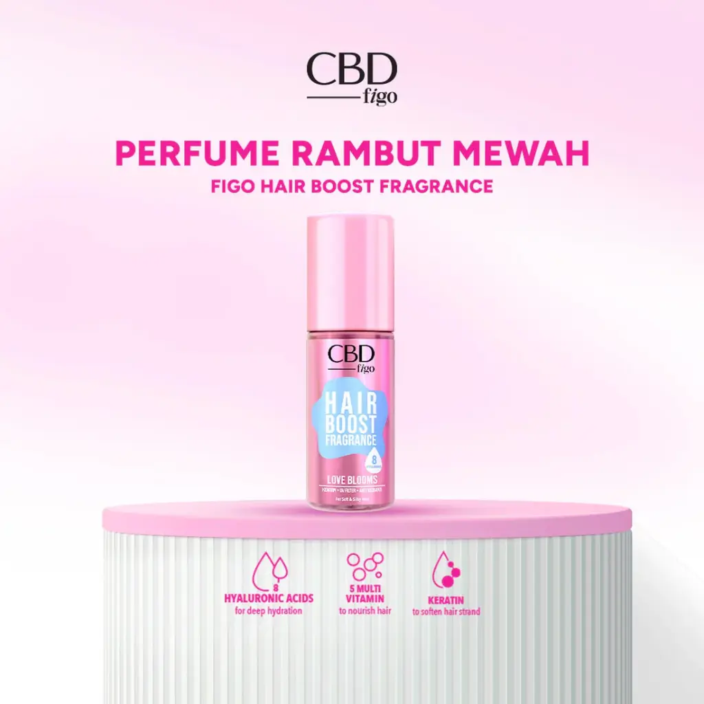 CBD FIGO Hair Boost Fragrance Love Bloom (100ml)