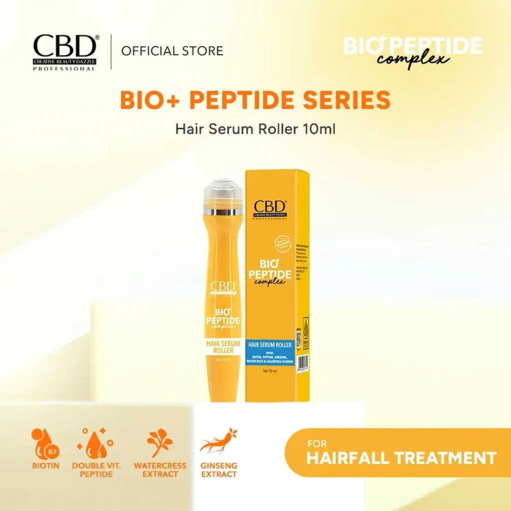 CBD BIO+ Peptide Complex Hair Serum Roller