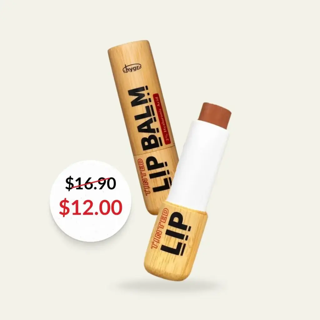HYGR Refillable Lip Balm  [Case+Refill]