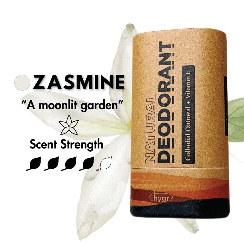 HYGR Natural Deodorant in Zasmine 50g
