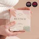REFINED Organic Bamboo Maxiflow Pads 10pcs