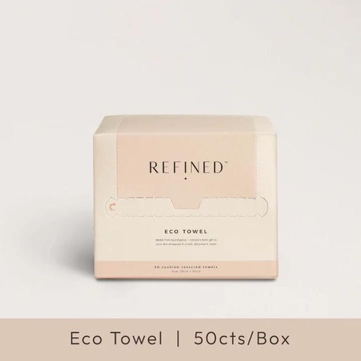 REFINED Biodegradable Eco Towel 50pcs