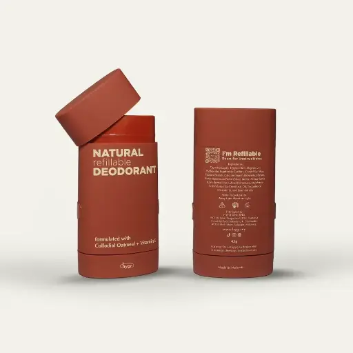 HYGR Natural Refillable Deodorant Case