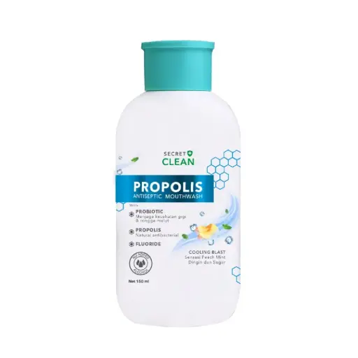 SecretClean Propolis Mouthwash- Cooling Blast (150ml)