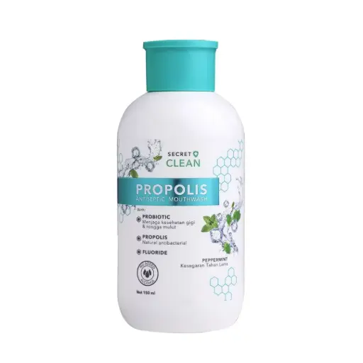 SecretClean Propolis Mouthwash- Peppermint (150ml)