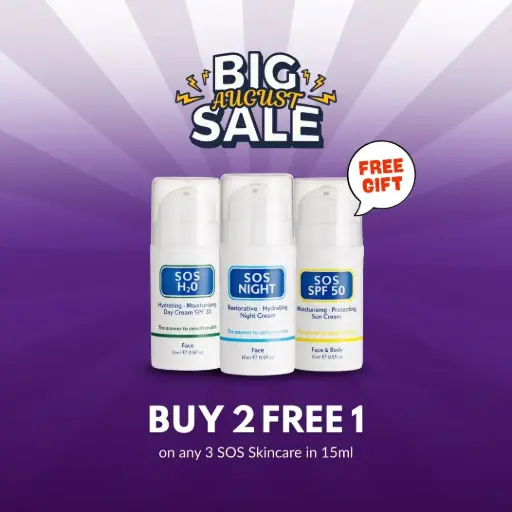 BUY 2 FREE 1 - SOS SKINCARE 15ML