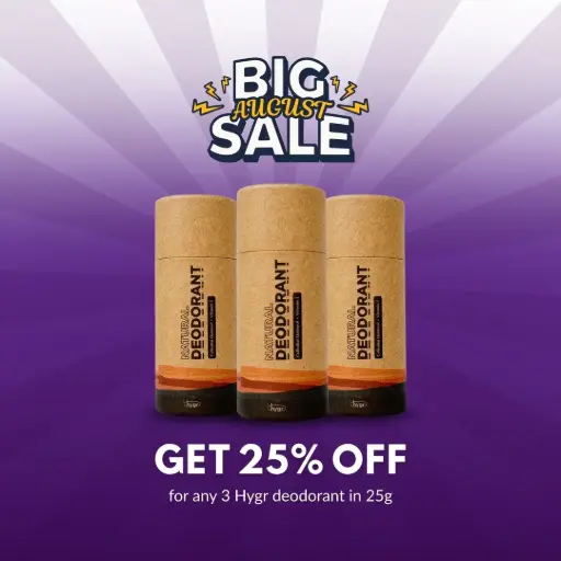 BUY 3 at 25% OFF - HYGR Deodorant 25g
