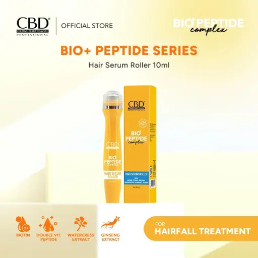 CBD BIO+ Peptide Complex Hair Serum Roller